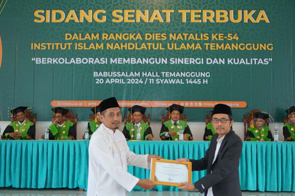 Dies Natalis ke-54Ini Gambaran Makro Pencapaian INISNU&nbsp;Temanggung
