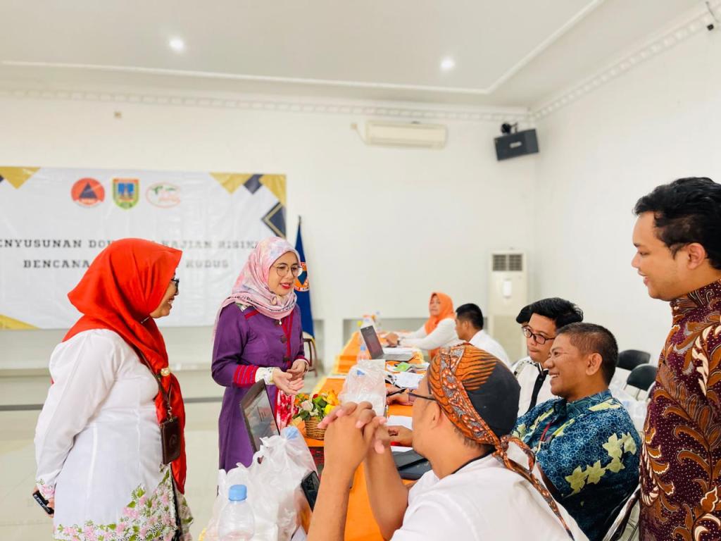 BPBD Kudus Diskusikan Penyusunan Dokumen Kajian Risiko&nbsp;Bencana