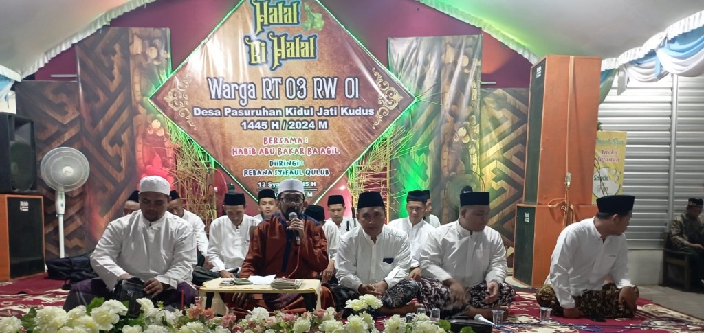 Halalbihalal Membangun Keakraban Warga Pasuruhan Kidul&nbsp;Kudus