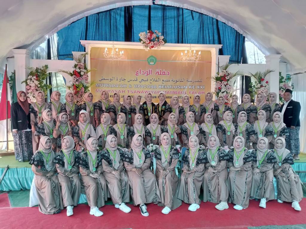 Luluskan 78 Peserta Didik, Ini Pesan Kepala MTs Mambaul Falah Piji