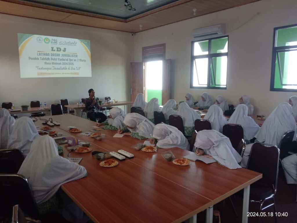 Kuatkan Keterampilan Santriyah di Bidang Penulisan, PTPYQ 2 Muria Gelar LDJ