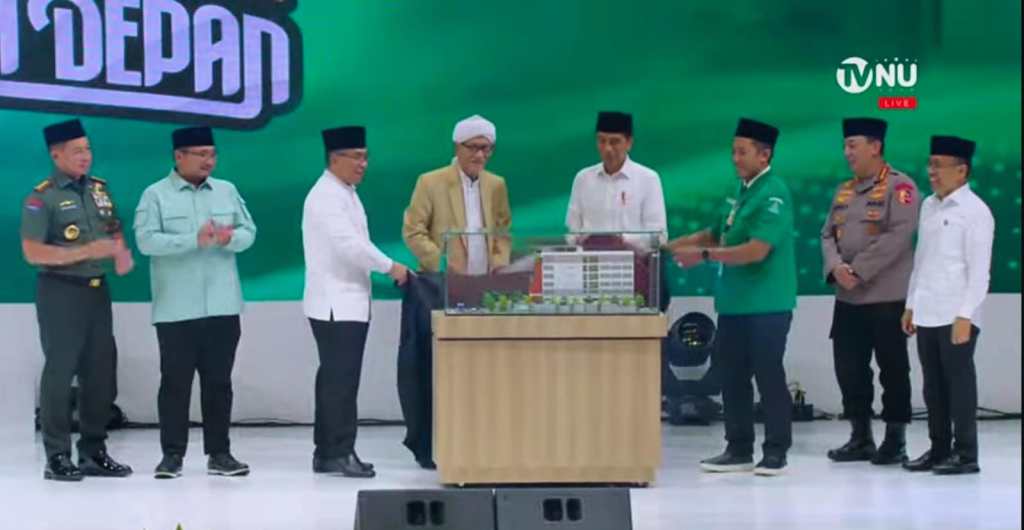 Presiden Jokowi Luncurkan Pembangunan Gedung Ansor Masa Depan