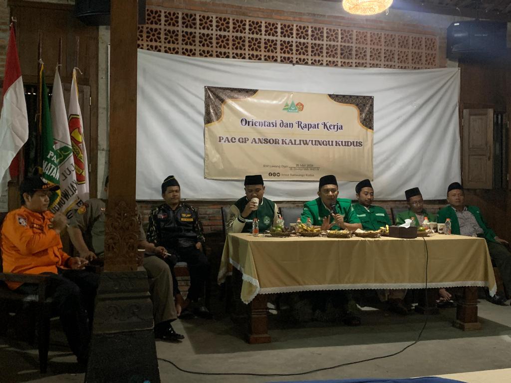 Raker GP Ansor KaliwunguBersyukurlah Menjadi Penggerak Ansor