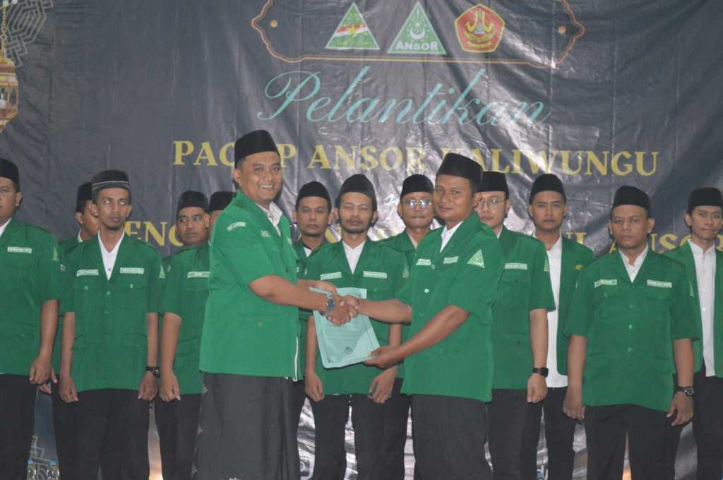 Dilantik, PAC GP Ansor Kaliwungu Dihimbau Segera Susun Program Kerja