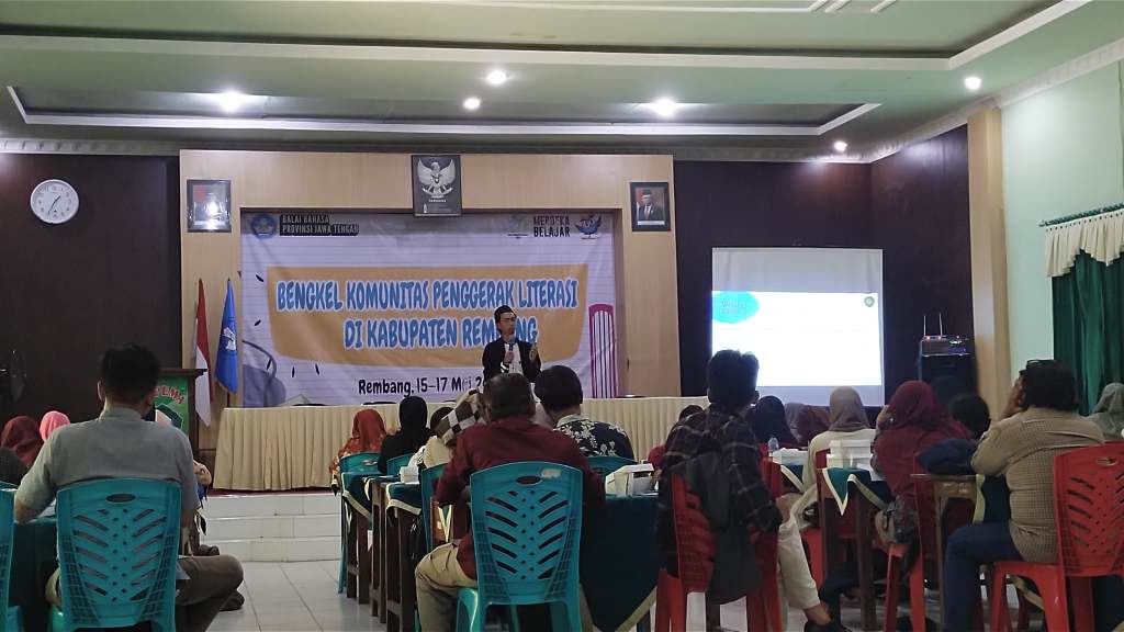 Sebanyak 40 Komunitas Literasi di Rembang Ikuti Lokakarya Balai Bahasa Jawa Tengah