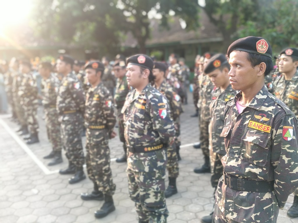 Gelar Pasukan Banser GebogKomandan Satkorcab Kudus: Banser Harus Solid