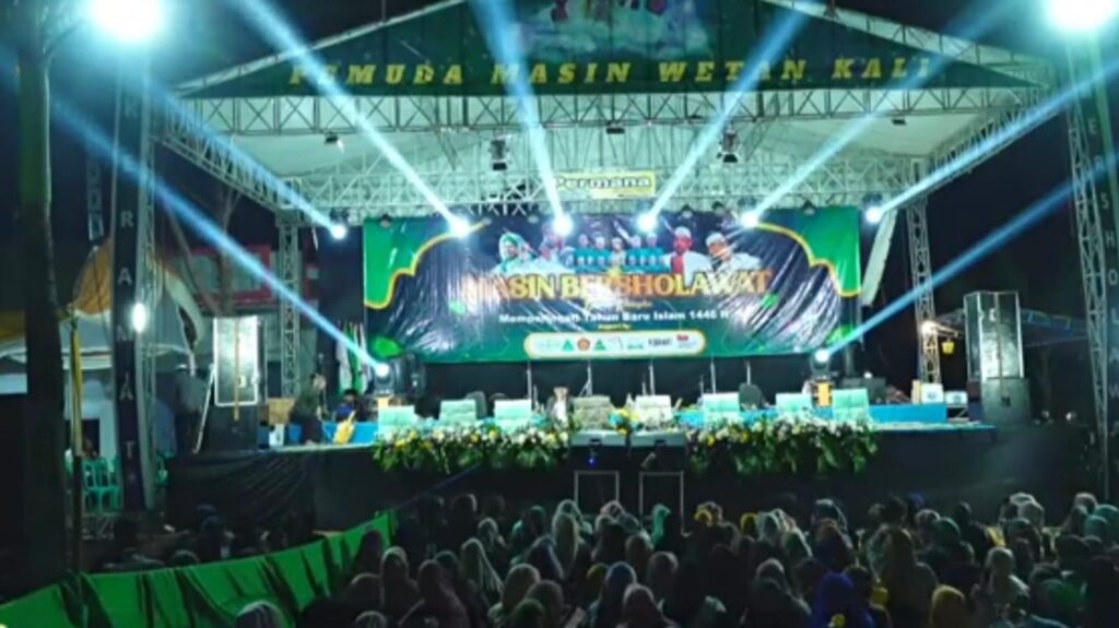 Masin Bersholawat Meriahkan Tahun Baru Islam 1446 H