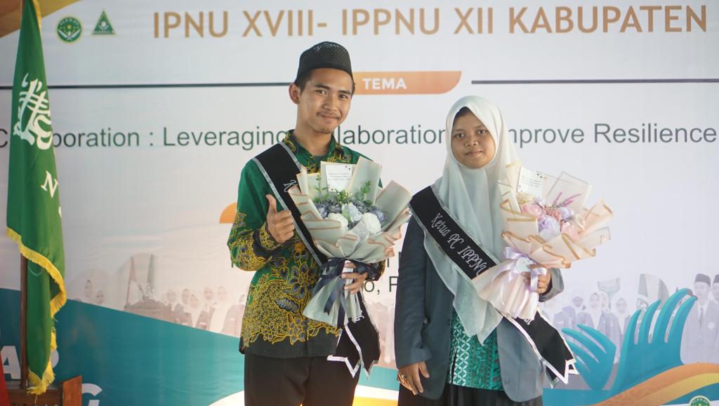 Ahmad Najib – Nurul Faroh Pimpin IPNU-IPPNU Kabupaten&nbsp;Bantul
