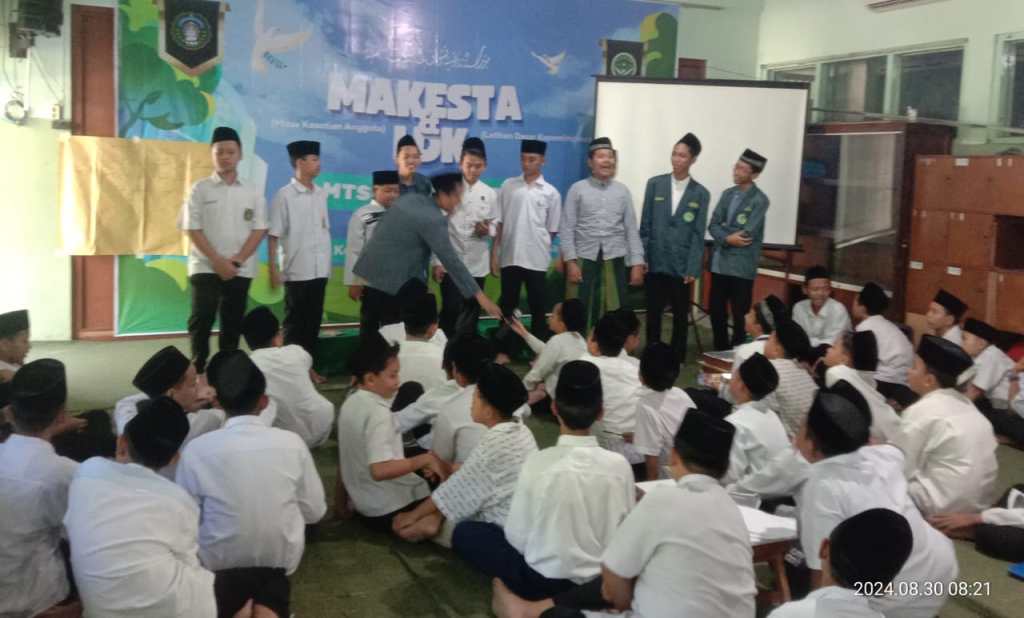 Ratusan Kader PK IPNU MTs NU TBS Kudus Ikuti&nbsp;Makesta