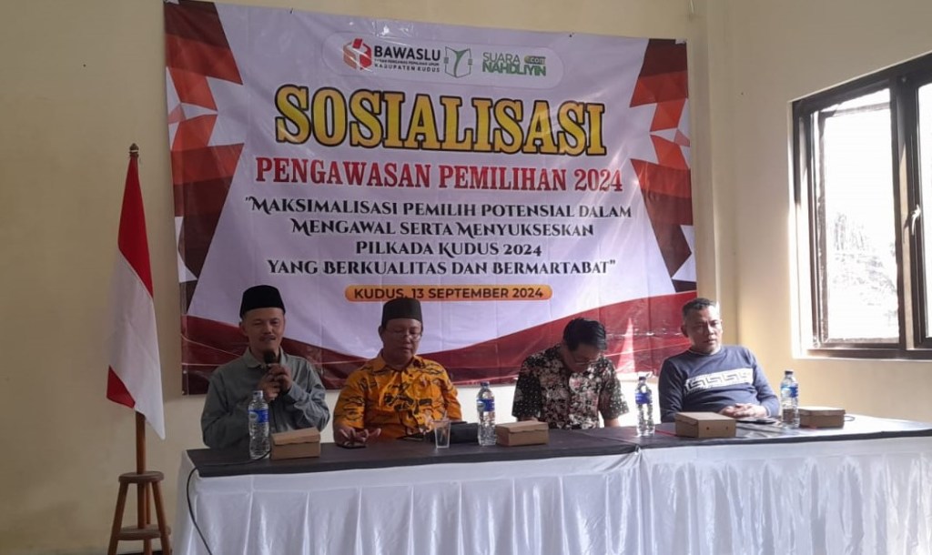 Gandeng Suaranahdliyin.com, Bawaslu Kabupate Kudus Lakukan Sosialisasi&nbsp;Kepemiluan
